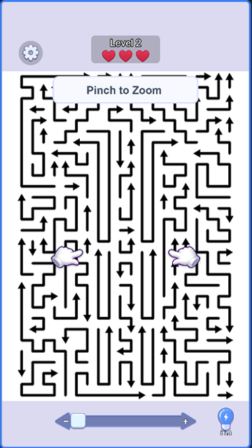 Arrows Go level cleared successfully